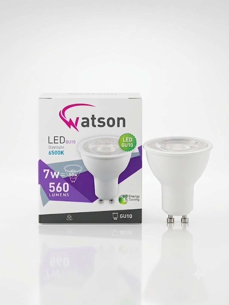 LAMPES GU10 7W 6500K WATSON