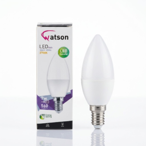 LAMPE FLAMME E14 7W WATSON 3000