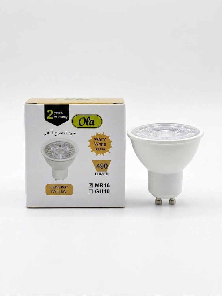 LAMPE LED MR16 3000K OLA