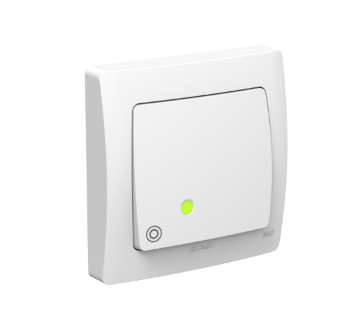 Lap Bouton poussoir lumineux encastré Aqua