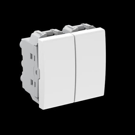Mill Bouton poussoir blanc