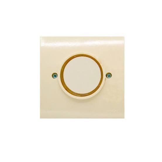 Galaxy Bouton poussoir lumineux ivoire